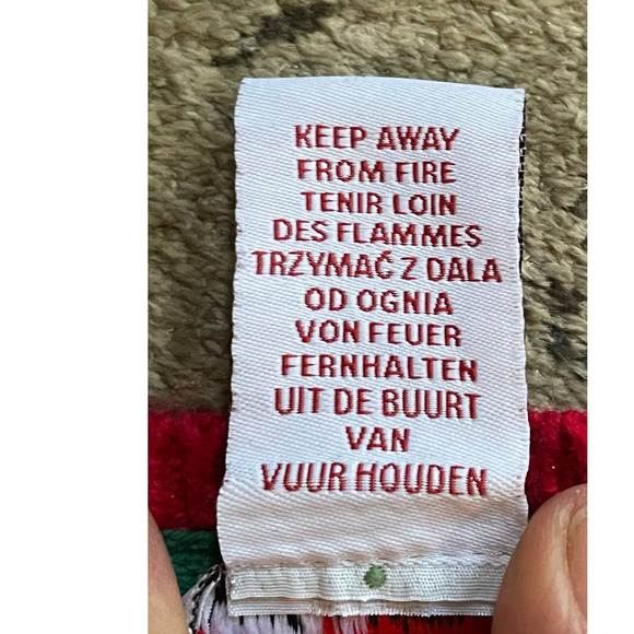 Bapster and Mimi Kids Girls Red Sweater Poodle Dress Crewneck Long Sleeve M - Picture 7 of 8